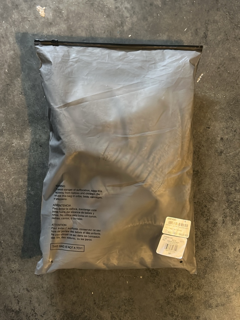 Essentials Heather Dark Oat Sweatpants - Picture 6 of 7